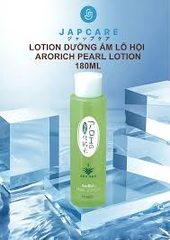 "Lotion Dưỡng ẩm Lô Hội  AroRich Pearl lotion 180ml"