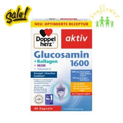 TPCN Glucosamin 1600 + Collagen + MSM + Vitamin C Doppelherz 40 v