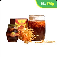 Đông trùng hạ thảo khô ngâm mật ong 370ml