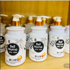 Sữa tắm BELL ĐỨC BIO NANO 500ml Chai Pết tròn Trắng Mới