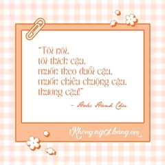 Combo Không Ngọt Bằng Em - Trọn Bộ 2 Tập