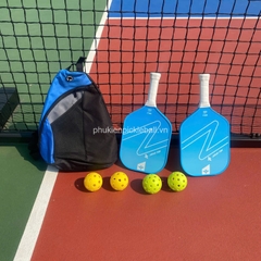 [XANH DƯƠNG] Bộ Vợt Pickleball Joola T700 Sợi Thủy Tinh Và Carbon