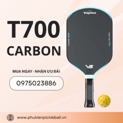 Vợt VISPINVO Toray T700 Carbon Fiber Peak - Vợt Pickleball chuyên nghiệp (Tích hợp ép nóng)