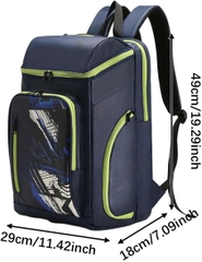 Balo Thời Trang Đựng Phụ Kiện Pickleball, Tennis Chuyên Dụng Thể Thao Ngoài Trời Dung Tích Lớn