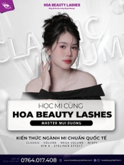 Khóa nối mi classic và volume - Master Mùi Dương
