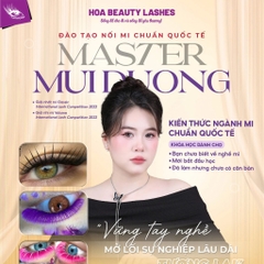 Khóa nối mi classic và volume - Master Mùi Dương