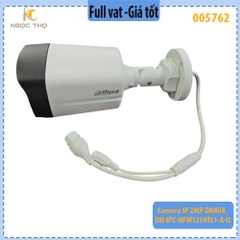 Camera IP Dahua DH-IPC-HFW1239TL1-A-IL 2MP – Có Mic – H.265+ – POE – Smart Dual Light – IP67 – Hàng Chính Hãng