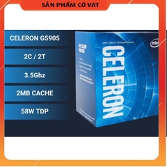 CPU Intel Celeron G5905 (Upto 3.50 GHz | 2 nhân 2 luồng | 4MB)- Socket 1200