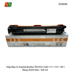 Hộp Mực In StarInk Brother TN1010 / 1020 / 1035 / 1040 / 1095 / LT201 – Chính Hiệu – Có Lỗ Đổ Mực – Full VAT