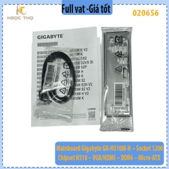 Mainboard Gigabyte GA-H510M-H – Socket 1200 – Chipset H510 – VGA/HDMI – DDR4 – Micro-ATX – Hàng Chính Hãng – Full VAT