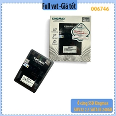 Ổ cứng SSD Kingmax 240GB SMV 32 – 2.5" SATA III chính hiệu – Full VAT