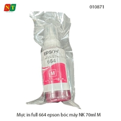 Mực in nhập khẩu 664 – Magenta (M) màu đỏ 70ml – Dùng cho máy in phun Epson L-Series – Hàng nhập khẩu – Full VAT
