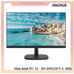 Màn hình Hikvision DS-D5022FN00 21.5 inch VA 75Hz full viền FHD , VGA, HDMI - Hàng chính hãng - full vat