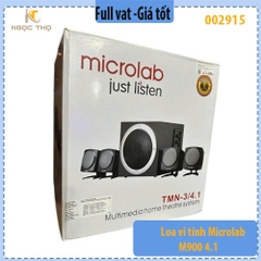 Loa vi tính Microlab M900 4.1 (TMN) - âm thanh sống động, bass mạnh, hỗ trợ nhiều thiết bị, hàng chính hãng