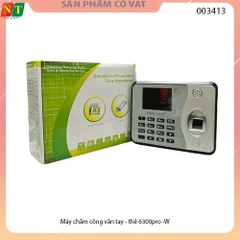 Máy chấm công vân tay Ronald Jack 6300Pro-Wifi - Full vat (Hỗ trợ cài đặt qua ultraview)