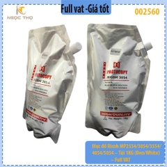 Mực đổ Ricoh MP2554/3054/3554/4054/5054 – Túi 1KG (Đen / White) – Full VAT