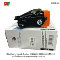 Hộp Mực In StarInk Brother 2240 2270 2255 2280  (TN410)  có lỗ đổ mực - hàng chính hiệu - full vat