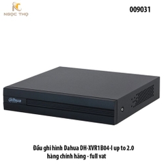 Đầu ghi hình Dahua DH-XVR1B04-I-VN – 4 Kênh – Smart H.265+ – Two-Way Talk – Plug & Play – Hàng Chính Hãng – Full VAT