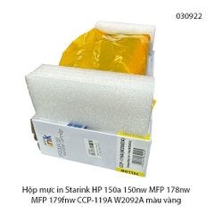 Hộp mực in Starink HP 150a 150nw MFP 178nw MFP 179fnw CCP-119A W2092A màu vàng -full vat