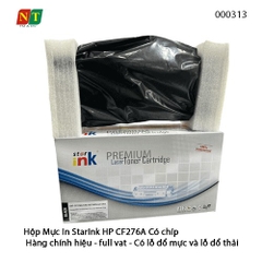 Hộp Mực In StarInk HP CF276A (76A) – Có Chíp – Có Lỗ Đổ Mực & Đổ Thải – Chính Hiệu – Full VAT
