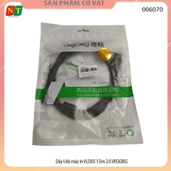 Dây Usb máy in VU205 1.5m 2.0 VEGGIEG - Cáp Usb máy in VU205 1.5m 2.0 VEGGIEG - Full vat