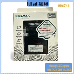 Ổ cứng SSD Kingmax 240GB SMV 32 – 2.5" SATA III chính hiệu – Full VAT