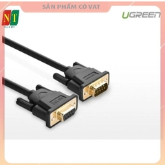 Cáp cổng Com Rs232 9 chân Male sang Com 9 chân Female (9M/9F) dài 2m chính hãng Ugreen 20146 cao cấp