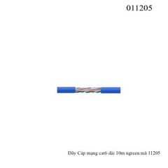Dây cáp mạng Cat6 UGREEN 11205 dài 10m – Màu xanh dương – Chính hãng – Full VAT