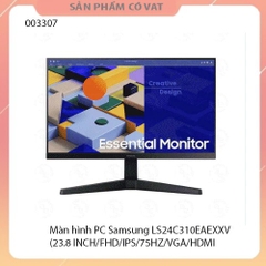 Màn hình PC Samsung LS24C310EAEXXV (23.8 INCH/FHD/IPS/75HZ/VGA/HDMI - hàng chính hãng - full vat