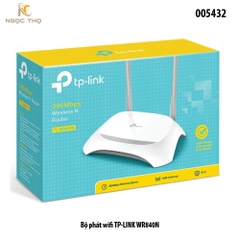 Bộ Phát WiFi TP-Link WR840N – Router WiFi Chuẩn N 300Mbps – 2 Ăng-ten Ngoài – Chính Hãng - có hỗ trợ cài đặt - full vat