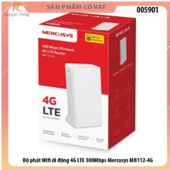 Bộ Phát Wifi Di Động 4G LTE Mercusys MB112 – Mạng Internet mọi lúc, mọi nơi!