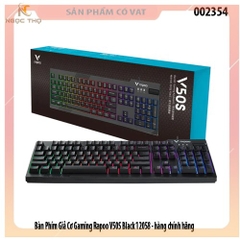 Bàn Phím Giả Cơ Gaming Rapoo V50S Black 12058 - hàng chính hãng - full vat