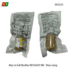 Mực in Brother BT5000Y NK – Màu Vàng – Hàng nhập khẩu – Full VAT