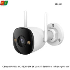 Camera WiFi Ngoài Trời IMOU IPC-F52FP – 5MP (3K), Full Color, Thu âm – Chính hãng – Full VAT