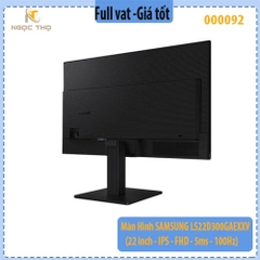 Màn hình Samsung LS22D300GAEXXV 22 inch – IPS – FHD 100Hz – 5ms – phẳng – chính hãng – full VAT