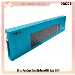 Bộ Bàn Phím Chuột Không Dây Rapoo X260S Black_11559