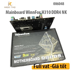 Mainboard WinnFox H310 DDR4 NK, Chipset Intel H310, Socket 1151, Hỗ trợ DDR4, VGA onboard (HDMI, D-Sub), Micro-ATX