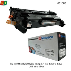 Hộp mực Mitsuco 76A CF276A CF259A Canon 057 – không chip – có lỗ đổ mực & xả thải – hàng mới 100% – full VAT
