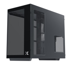 Vỏ Case Xigmatek Cubi M Black EN42775 (Đen) – Case bể cá 3 mặt kính – Chính hãng, Full VAT