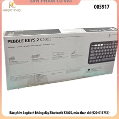 Bàn phím Logitech không dây Bluetooth K380S, màu than chì (920-011753)