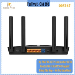 Bộ Phát Wi-Fi TP-Link Archer AX10 – Router Wi-Fi 6 AX1500 – Gigabit – Băng Tần Kép – Hỗ Trợ EasyMesh – Full VAT