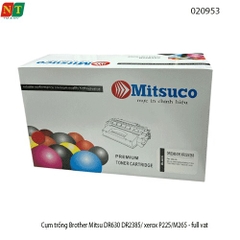 Cụm trống Mitsuco DR630/DR2385 (PAD-DR630) – Dùng cho Brother HL/DCP/MFC & Xerox P225/M265 – Full VAT