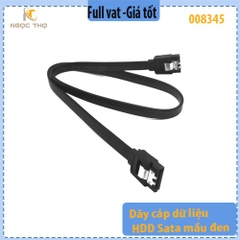 Dây Cáp SATA 40cm – Cáp Tín Hiệu Kết Nối HDD/SSD/DVD – Màu Đỏ/Vàng Cam/Đen – SATA I/II