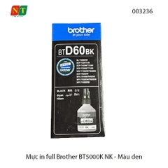 Mực in Brother BT5000K NK – Màu Đen – Hàng nhập khẩu – Full VAT
