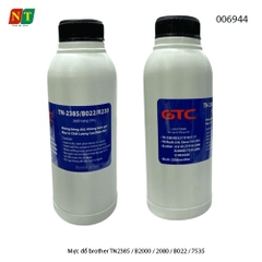 Combo 10 lọ Mực đổ brother TN2385 / B2000 / 2080 / B022 / 7535 / 2240 - Mực nạp brother TN2385-Tặng kèm 01 nắp đổ mực