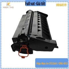 Hộp mực in Tech CF226A / CRG-052 – Có lỗ đổ mực & đổ thải – Full VAT