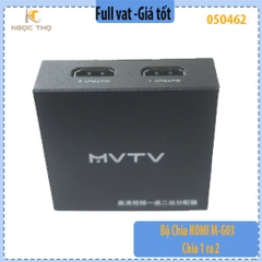 Bộ Chia HDMI M-G03 – 1 Ra 2 | Hỗ Trợ 4K | Chia Màn Hình Cực Mượt!