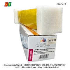 Hộp Mực Màu Starink CB543 / CE323 / CF213 – CRG-116 / 316 / 416 / 716 / 131 / 331 / 731 (Magenta) – Có Lỗ Đổ Mực