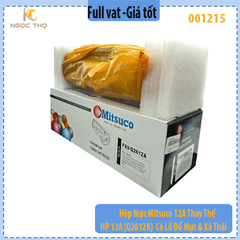 Hộp Mực Mitsuco 12A – Model 12A / 303 / FX9 – Dùng Cho HP 1010 / 1012 Có Lỗ Đổ Mực & Xả Thải – Chính Hiệu – Full VAT