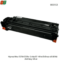 Hộp mực Mitsuco CF276A / CF259A – Có chip 057 / 76A – Hỗ trợ lỗ đổ mực & đổ thải – Full VAT